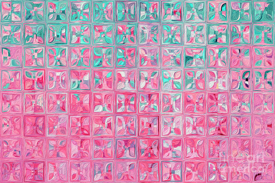 Colossians 1 16. Divine Geometry Painting by Mark Lawrence