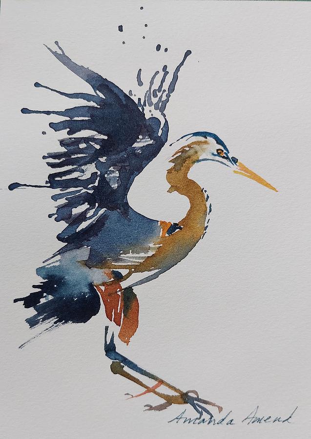 Coming In Painting by Amanda Amend