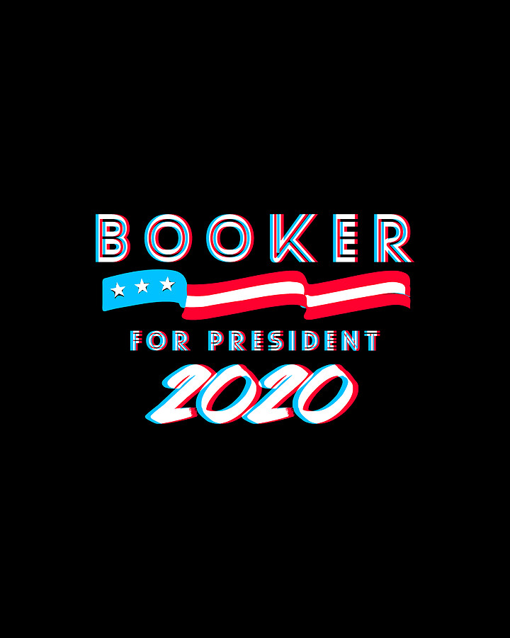 Corey Booker For President 2020 Digital Art by Flippin Sweet Gear