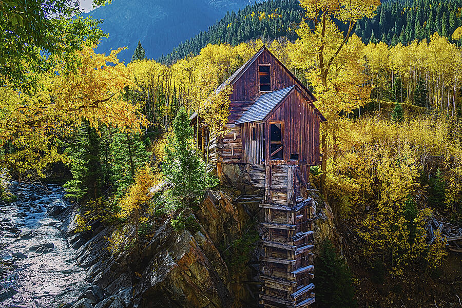 Crystal Mill Photograph by Jon Snyder