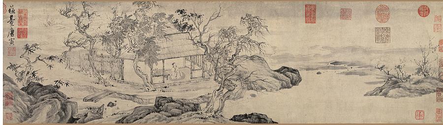 Cultivates The Body In Spring Digital Art by Tang Yin