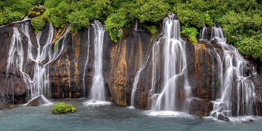Dancing Waterfalls Photograph by Richard DeYoung