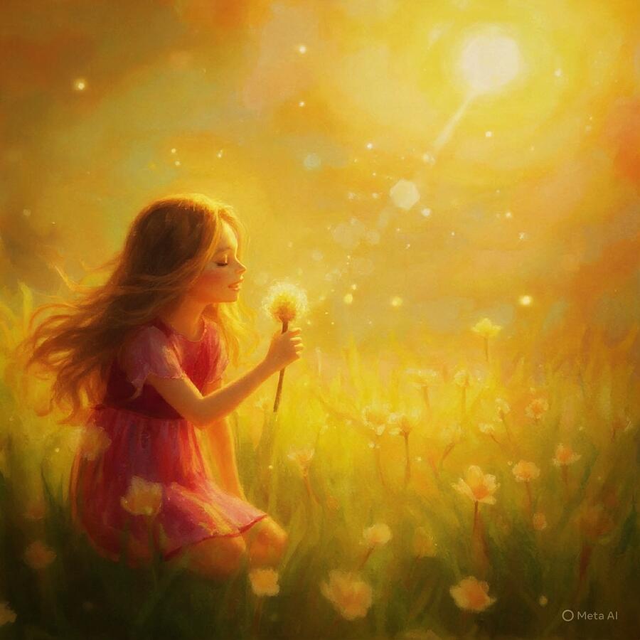 Dandelion Fun by Deahn Benware