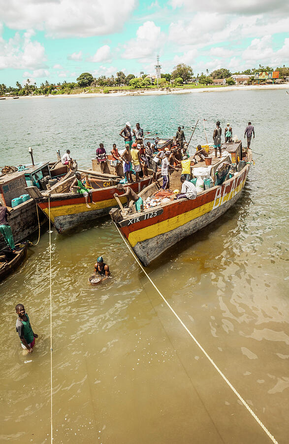 Dar es Salaam Market Port 3453 Photograph by Neptune Images