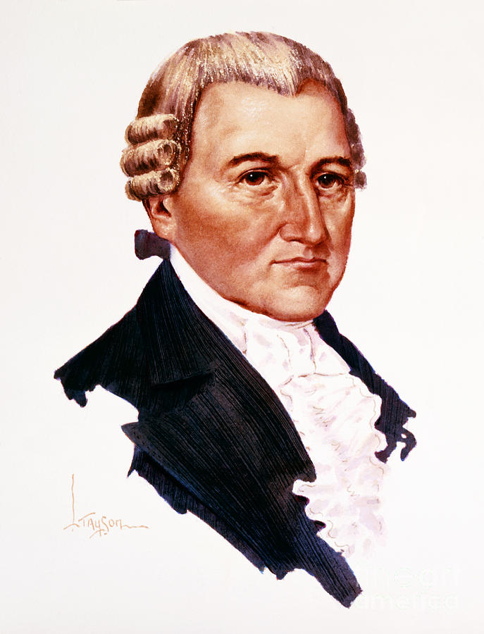 David Brearley - Signers Of The U.S. Constitution Painting by Lyle Tayson