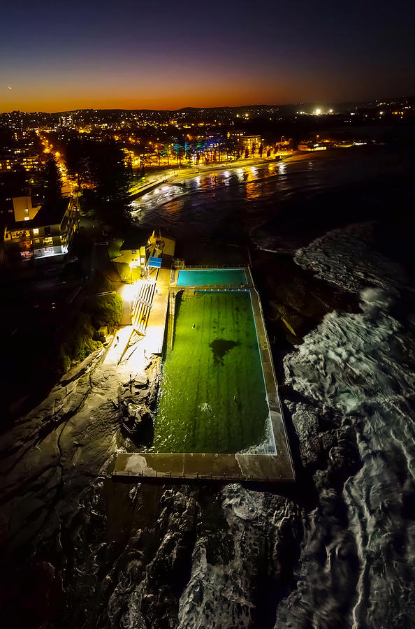 Dee Why Last Light No 1 Photograph by Andre Petrov