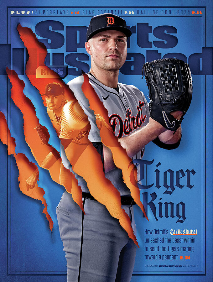 Detroit Tigers Tarik Skubal, July-August 2025 Sports Illustrated