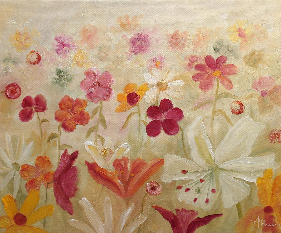 Distant Scents Painting by Angeles M Pomata