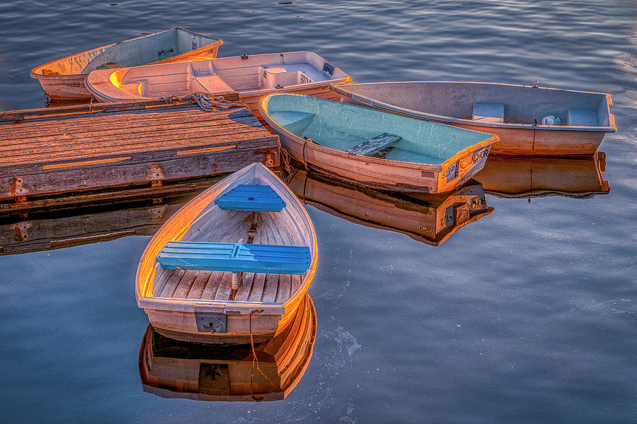 Docked and Waiting Photograph by Penny Polakoff