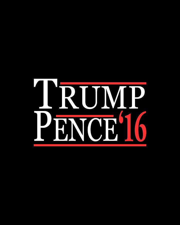 Donald Trump Mike Pence Digital Art by Flippin Sweet Gear