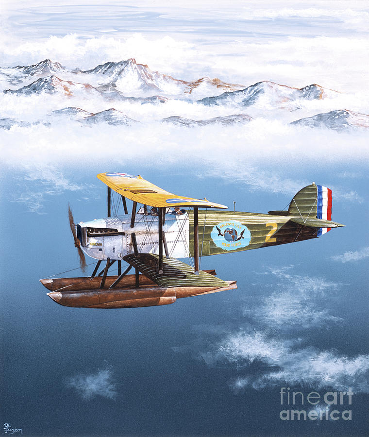 Douglas World Cruiser Painting by Steve Ferguson