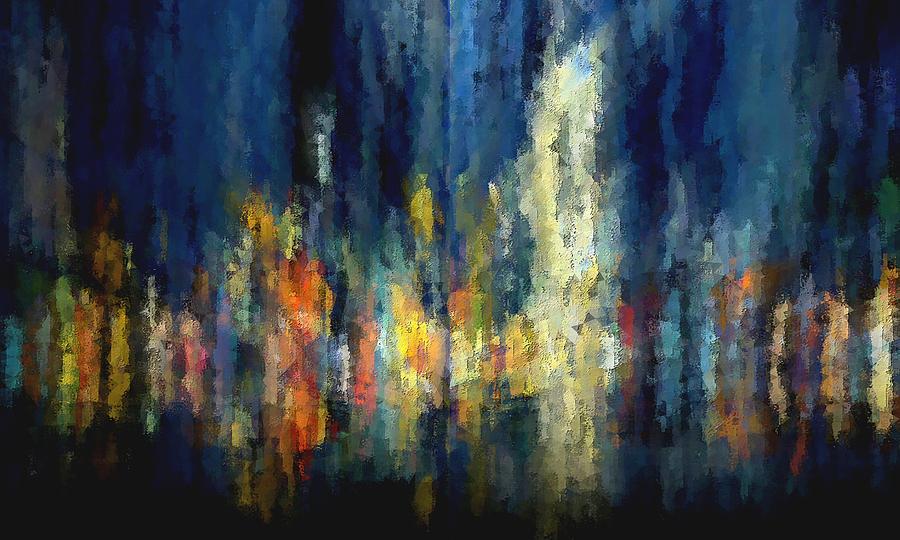 Downtown Digital Art by David Manlove