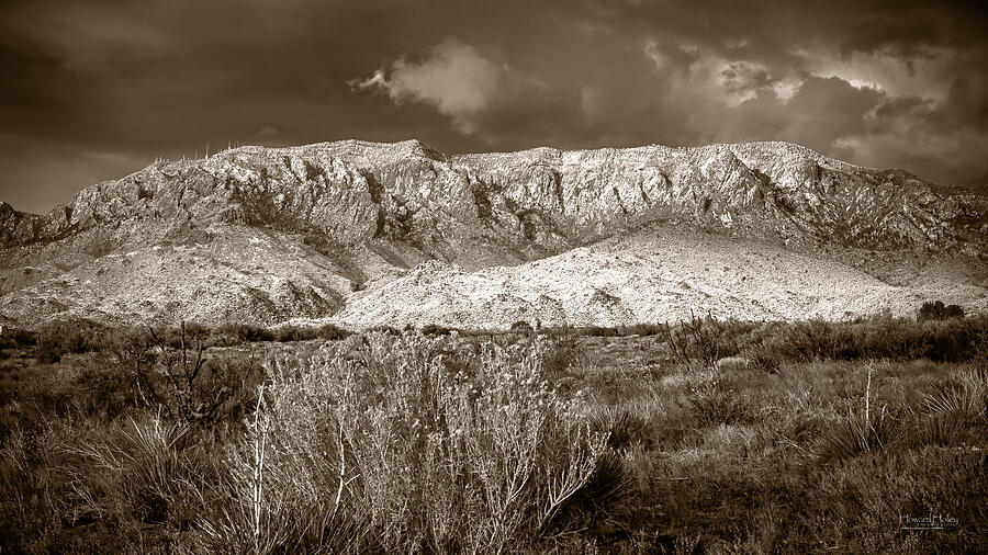 Dramatic Mountain Landscape Photograph - Dramatic Mountain Landscape by Howard Holley