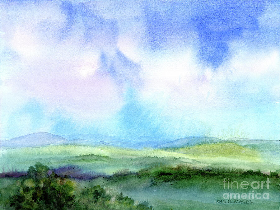 Dreamy Painting by Lois Blasberg