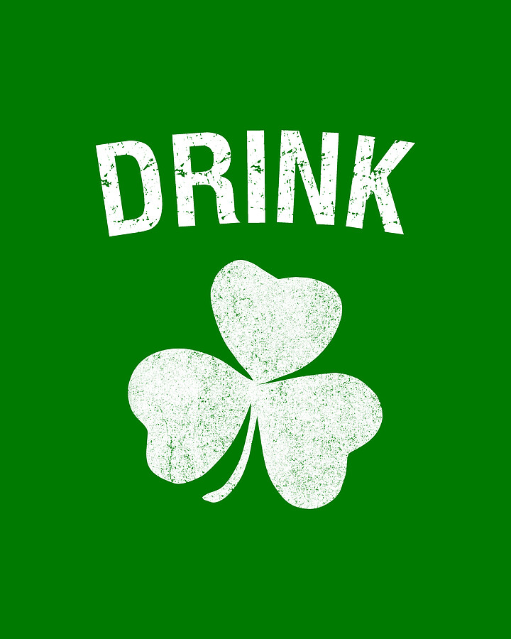 Drink St Patricks Day Group Digital Art by Flippin Sweet Gear