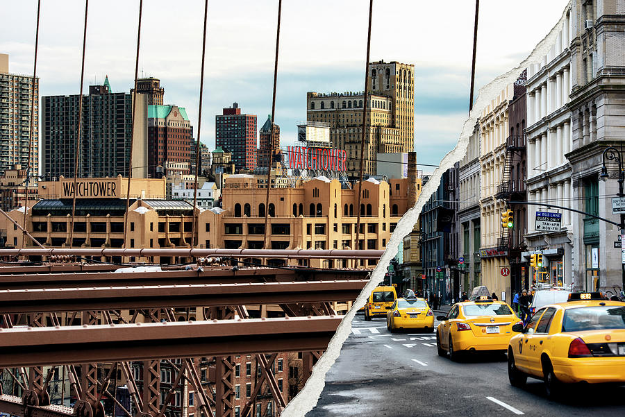 Dual Torn Collection - Watchtower Photograph by Philippe HUGONNARD