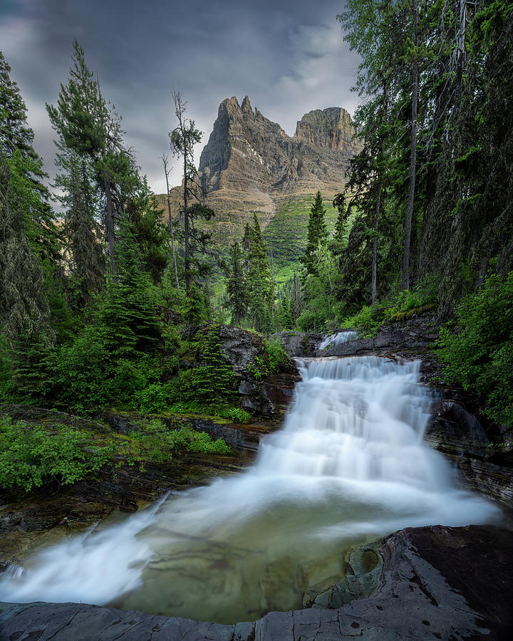 Dusty Star Cascades Photograph by Matt Halvorson