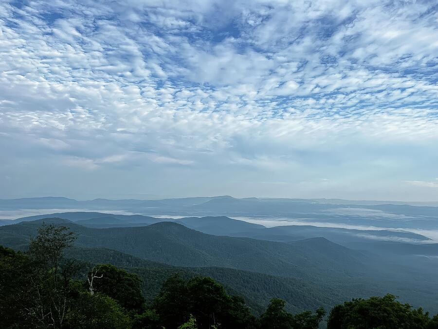 Early Light in the Blue Ridge Mountains Photograph by Deb Beausoleil