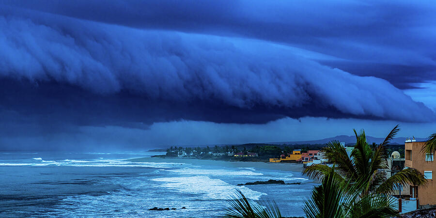Early Morning Storm Clouds in Mazatlan Sinaloa Mexico Photograph by Tommy Farnsworth