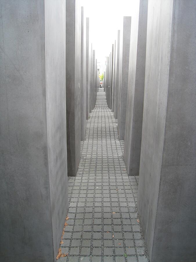 Echoes of Remembrance, Berlins Jewish Memorial Photograph by Travel Essayist