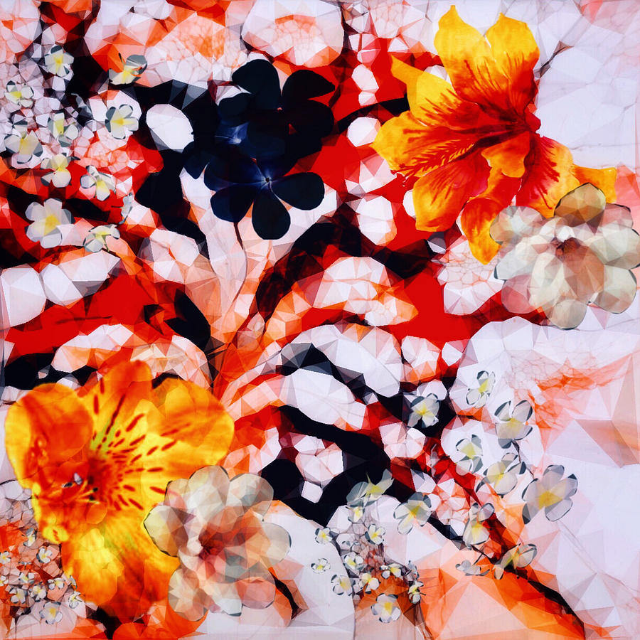 Efflorescence Mixed Media by Canessa Thomas