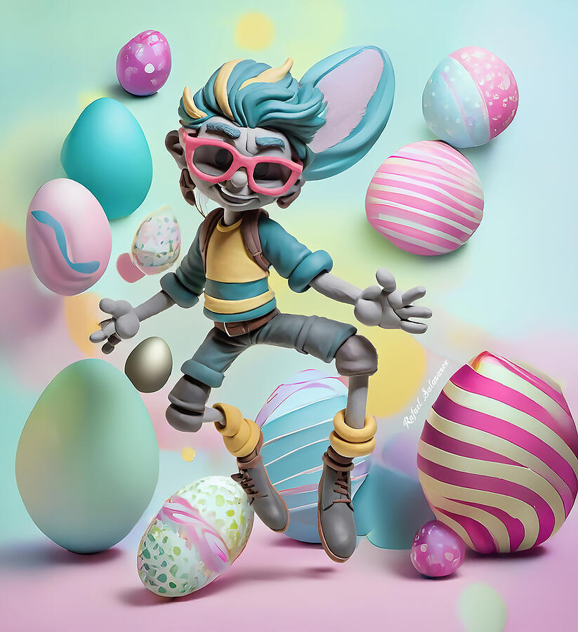 Eggventure Awaits Ai Art by Rafael Salazar