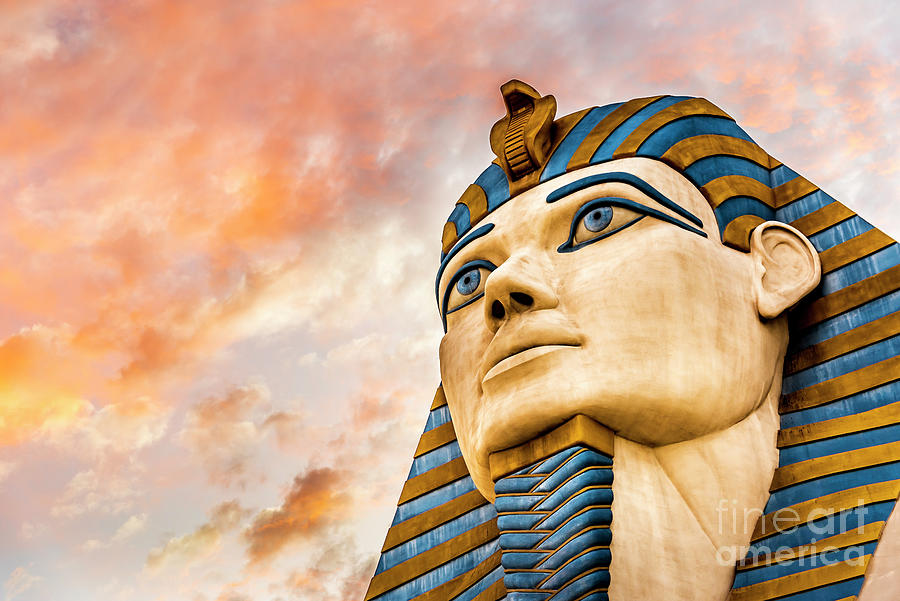 Egyptian Sphinx at the Luxor Hotel in Las Vegas Photograph by FeelingVegas Wall Art and Prints