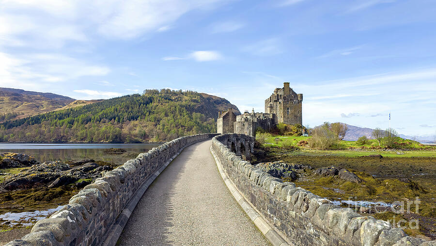 Eilean Donan Castle Bridge - Dornie, Highland Scotland Photograph by Jeff Saunders