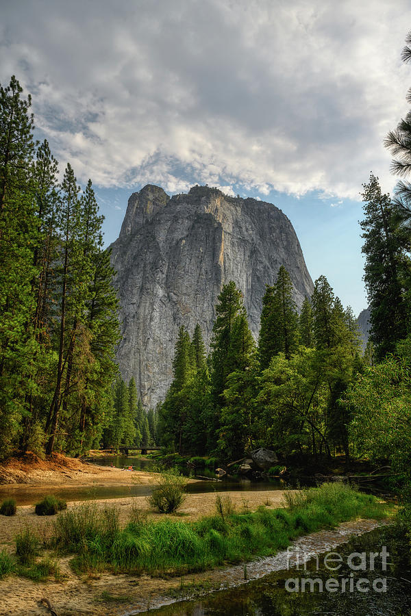 El Capitan and The Merced River Yosemite National Park Photograph by Abigail Diane Photography