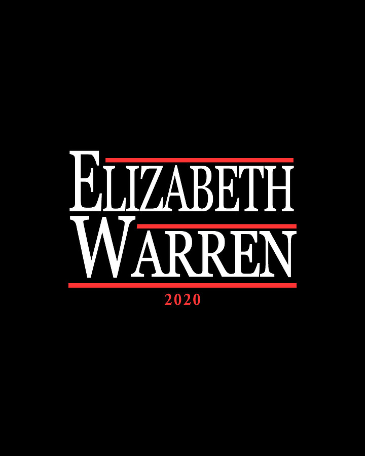 Elizabeth Warren 2020 Digital Art by Flippin Sweet Gear