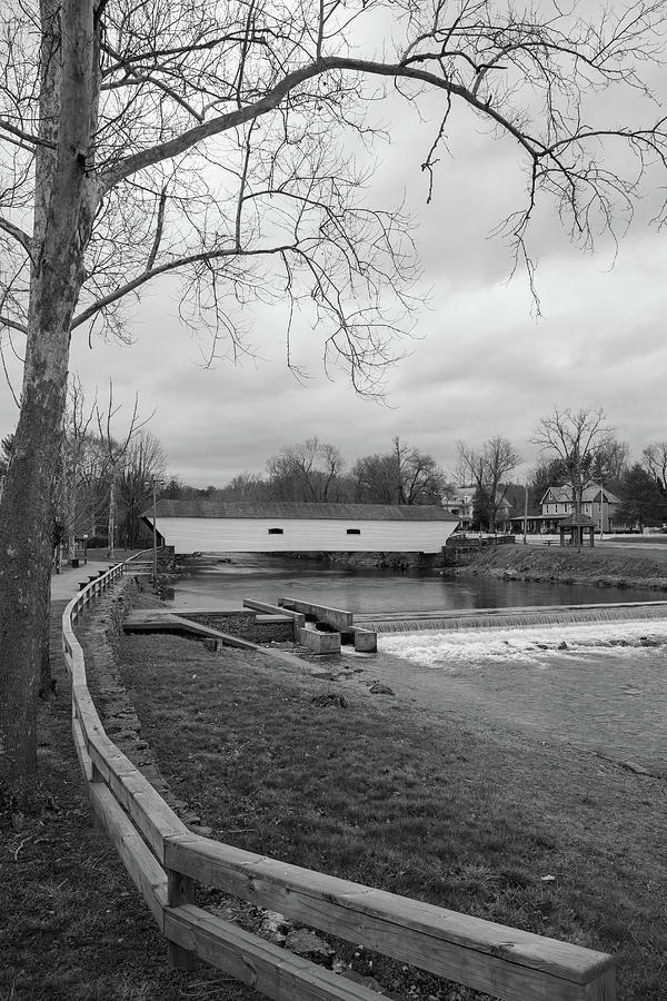 Elizabethton Covered Bridge Photograph by Cindy Robinson