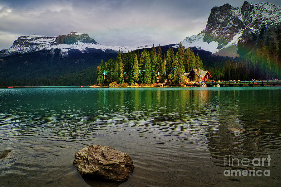 Emerald Lake, Yoho National Park Photograph by Thomas Nay