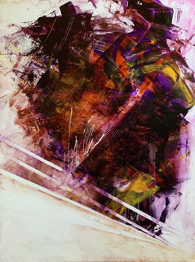 Enshrined To The Coarser Way Painting by Rodney Frederickson