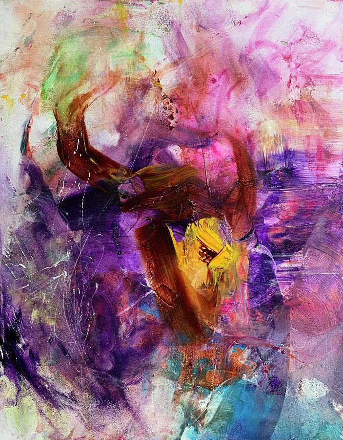 Entropic Pursuance Painting by Rodney Frederickson