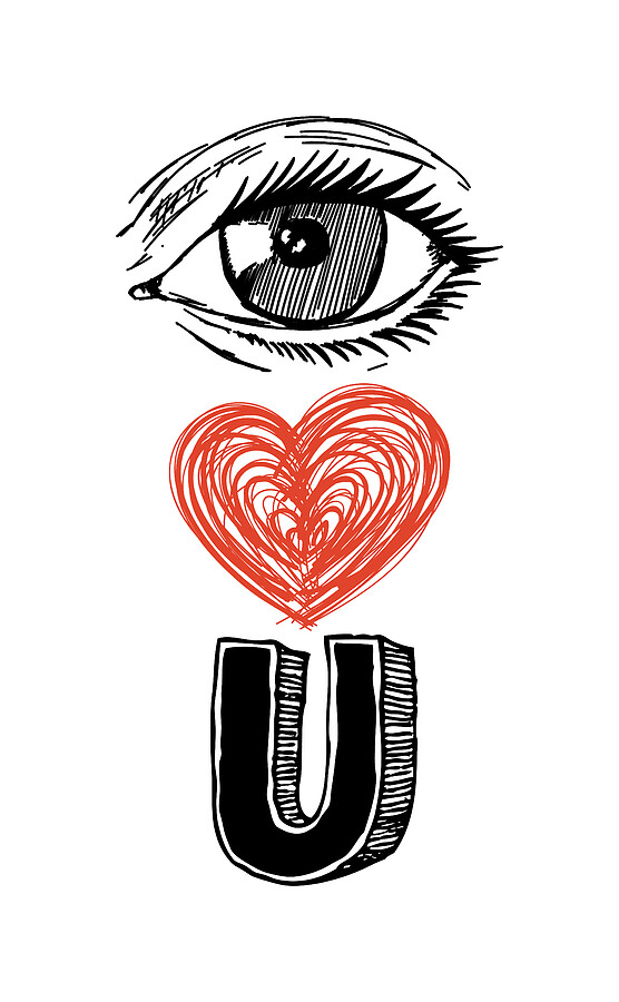 Eye Love You Digital Art by Flippin Sweet Gear