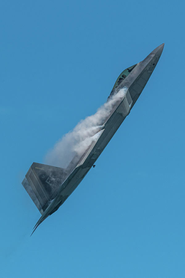 Greg R Meland F-22 Raptor Max Climb by Greg Meland