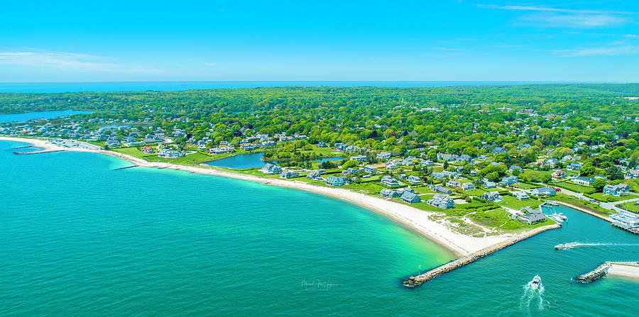 Falmouth, Cape Cod Photograph by Veterans Aerial Media LLC