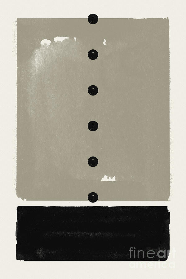 Abstract Buttoned Composition Digital Art - Father by Ema Paraschiv