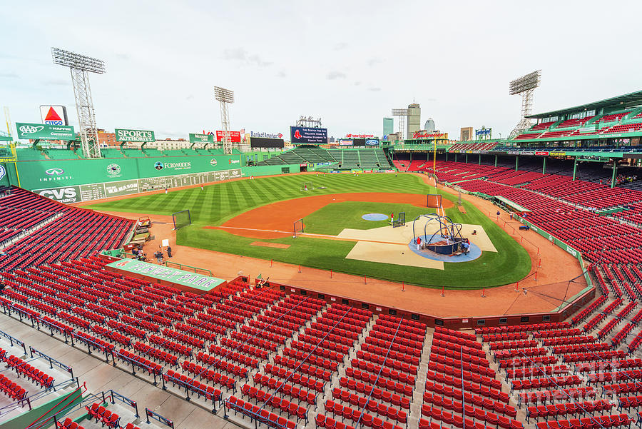 Fenway Park Boston Red Sox Baseball Field Image Photograph by Paul Velgos