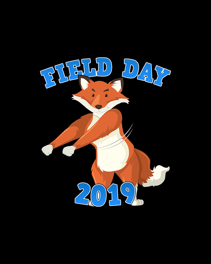 Field Day 2019 Flossing Fox Digital Art by Flippin Sweet Gear