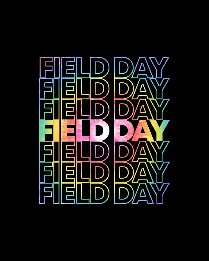 Field Day Tie Dye BOHO Digital Art by Flippin Sweet Gear