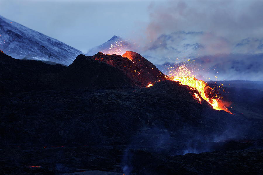 Fire and ice #1 #1 Photograph by Christopher Mathews