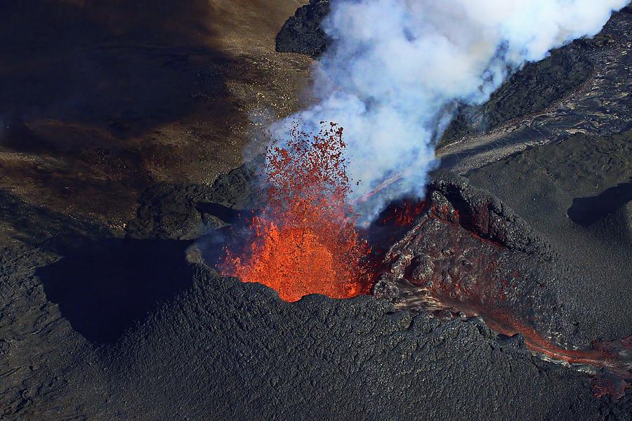 Fire from the air #2 Photograph by Christopher Mathews