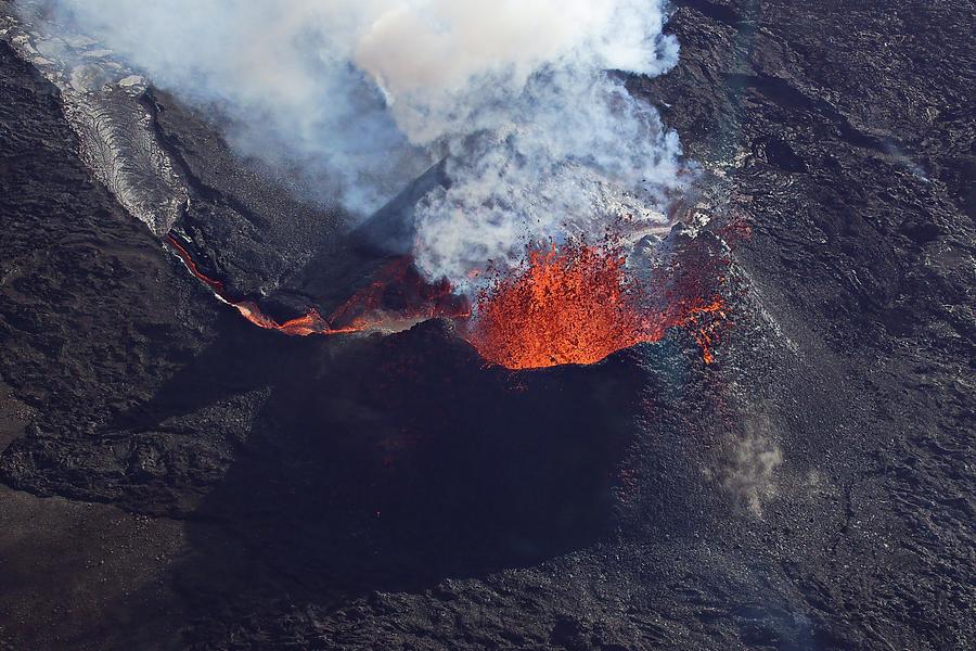 Fire from the air #3 Photograph by Christopher Mathews