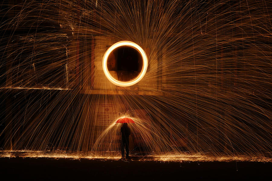 Firedrops Photograph by Richard Reeve