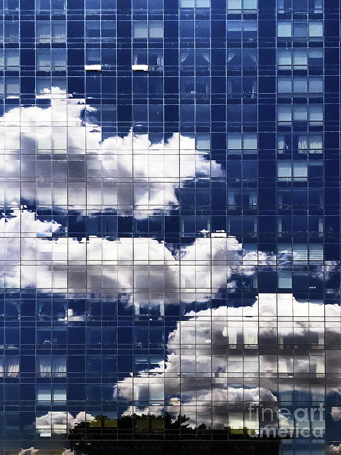 First Avenue Reflections - Fionas First Day Photograph by Rick Locke - Out of the Corner of My Eye