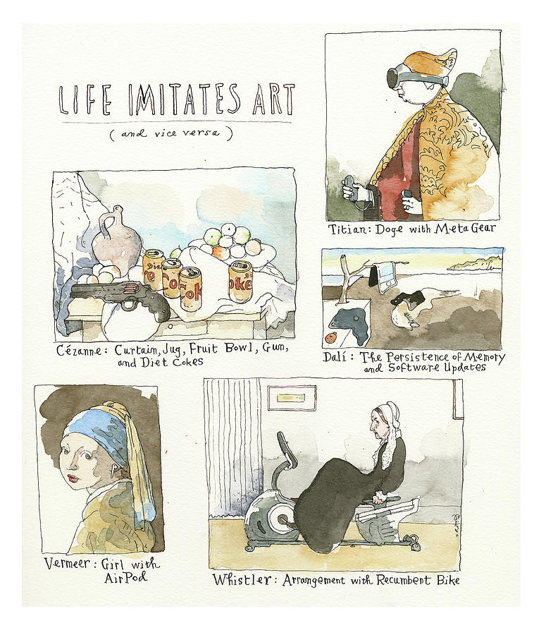 Five Times A Great Painting Predicted The Future by Barry Blitt