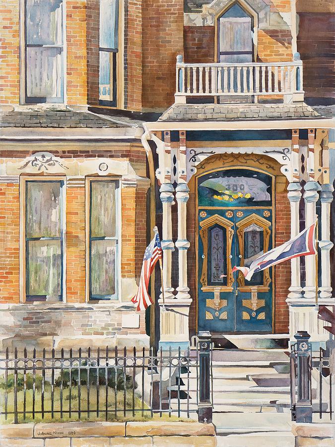 Denver Mansion on the 4th Painting by Grant Nixon