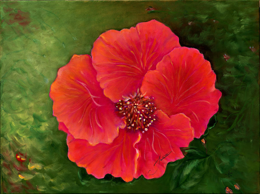 Flamenco Dancer Painting by Juliette Becker