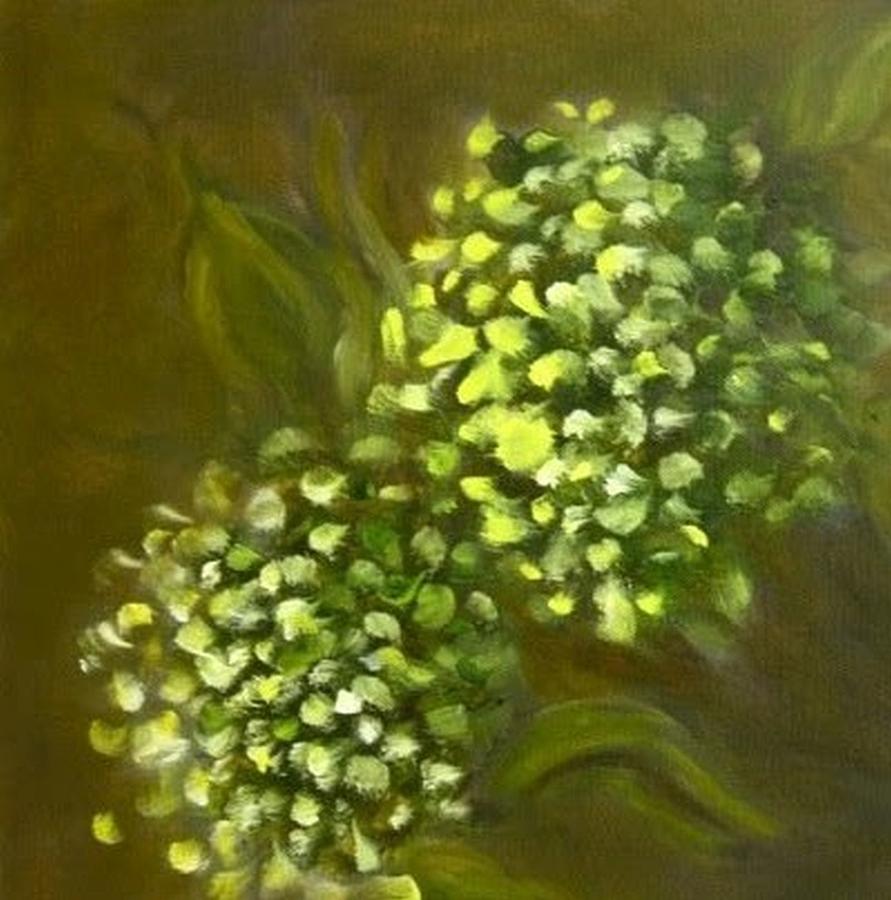 Flowers from my Garden Painting by Juliette Becker